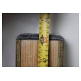 Johnson Level & Tool 48" Wooden Level With Yellow Carry Case (Lot of 2)