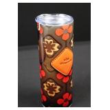 Zonegrace Stainless Steel Skinny Tumbler With Printed Design