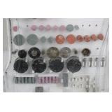 Rotary Tool Accessory Bit Set With Case