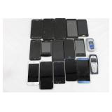 Mixed Lot: Samsung, Apple, Nokia, LG, BlackBerry & Siemens Phones (17)