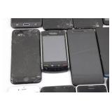 Mixed Lot: Samsung, Apple, Nokia, LG, BlackBerry & Siemens Phones (17)