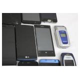 Mixed Lot: Samsung, Apple, Nokia, LG, BlackBerry & Siemens Phones (17)