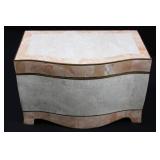 Ethan Allen Wood Jewelry Box With Mirror