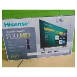 40-inch Class Full HD (1080p) LED LCD smart TV utilizing the Roku operating system for streaming 40h4030f4