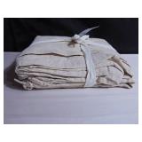 100% French Linen Duvet Cover - Full/Queen - Putty Heather | BOKSER HOME