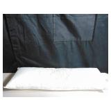 Lumbar Down Alternative White Bed Pillow - 16" x 44" | Bokser Home
