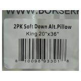 2 Pack Soft Down Alternative Bed Pillow - King | BOKSER HOME