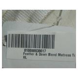 Feather & Down Plush Luxury Mattress Topper - Twin XL | BOKSER HOME