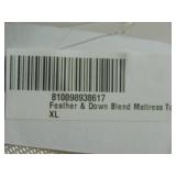 Feather & Down Plush Luxury Mattress Topper - Twin XL | BOKSER HOME
