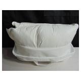 2 Pack Medium Down & Feather Chamber Bed Pillow - Queen | BOKSER HOME