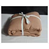 100% French Linen Duvet Cover - King/Cal King - Clay | BOKSER HOME