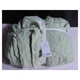 100% French Linen Sheet Set - Cal King - Matcha | BOKSER HOME