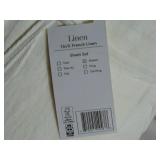 100% French Linen Sheet Set - Queen - White | BOKSER HOME