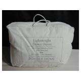 Lightweight 700 Fill Power Luxury White Duck Down Duvet Comforter Insert  Twin | BOKSER HOME