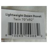 Lightweight 700 Fill Power Luxury White Duck Down Duvet Comforter Insert  Twin | BOKSER HOME