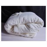 French Linen Box Stitch Quilt & Sham Set - King/Cal King - Cream | BOKSER HOME