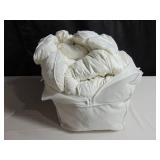 Extra Warm 700 Fill Power Luxury White Duck Down Duvet Comforter Insert - Full/Queen | BOKSER HOME
