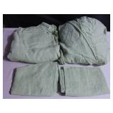 100% French Linen Sheet Set  King - Matcha | BOKSER HOME