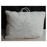 2 Pack Soft White Duck Feather & Down Bed Pillow - Standard/Queen | BOKSER HOME