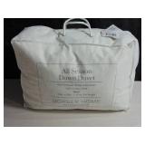 All Season 700 Fill Power Luxury White Duck Down Duvet Comforter Insert - Twin | BOKSER HOME