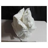 2 Pack Soft White Duck Feather & Down Bed Pillow - King | BOKSER HOME