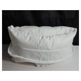 2 Pack Medium Down & Feather Chamber Bed Pillow - King | BOKSER HOME
