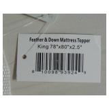 Feather & Down Plush Luxury Mattress Topper - Twin | BOKSER HOME
