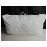 2 Pack Soft White Duck Feather & Down Bed Pillow - King | BOKSER HOME