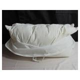 2 Pack Soft White Duck Feather & Down Bed Pillow - King | BOKSER HOME
