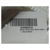 Extra Warm Premium Down Alternative Duvet Comforter Insert - King/Cal King - White | BOKSER HOME
