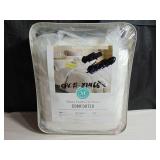 White Feather & Down Comforter - Full/Queen- All Season Comfort- Martha Stewart