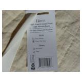 French Linen Box Stitch Quilt - King/Cal King - Putty Heather | BOKSER HOME