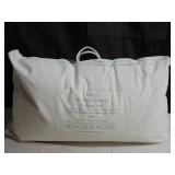 2 Pack Firm White Duck Feather & Down Bed Pillow - King | BOKSER HOME