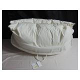 2 Pack Firm White Duck Feather & Down Bed Pillow - King | BOKSER HOME