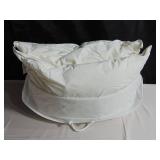 2 Pack Soft White Duck Feather & Down Bed Pillow - Standard/Queen | BOKSER HOME