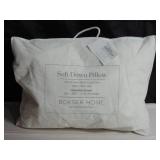 Soft 700 Fill Power Luxury White Duck Down Machine Washable White Bed Pillow - Standard/Queen | BOKSER HOME