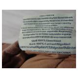 French Linen Box Stitch Quilt & Quilted Sham Set - Queen/Full - Clay | BOKSER HOME