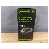 Greenworks 24V PowerAll 2.0Ah Battery 48Wh - Brand New