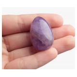 Acxico Natural Dream Amethyst Quartz Crystal Reiki Healing Dragon Egg - Brand New