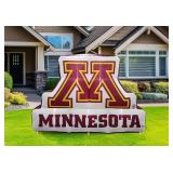 Logo Brands Minnesota Golden Gophers Pre-Lit 7’x10’ Team Inflatable $130 Retail - Brand New