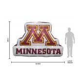 Logo Brands Minnesota Golden Gophers Pre-Lit 7’x10’ Team Inflatable $130 Retail - Brand New