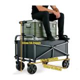 Multi-Purpose Heavy-Duty All-Terrain Folding Cart Wagon, 380 Pound Capacity - Brand New