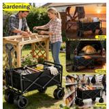 Multi-Purpose Heavy-Duty All-Terrain Folding Cart Wagon, 380 Pound Capacity - Brand New