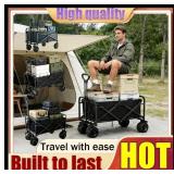 Multi-Purpose Heavy-Duty All-Terrain Folding Cart Wagon, 380 Pound Capacity - Brand New