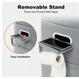 Portable Lightweight Large Compact Toilet Commode with Detachable Inner Bucket - Brand New