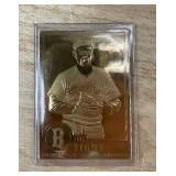 22kt Gold The Danbury Mint MLB Baseball Cards, 5 Total - Stargell, Robinson, Hornsby