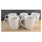 5 Mug Cups 12 oz Capacity - Brand New