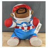 Disney Cuddleez Captain America Plush 22-Inch Long - Brand New *A