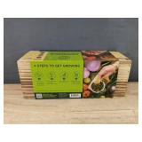 Garden Republic Salsa Starter Grow Kit, Cactus Chip & Dip Tray & 3 Taco Holders - Brand New