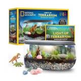 National Geographic Light-Up Terrarium Dinosaur Habitat Kit - Brand New